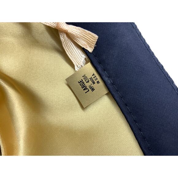 Madcaps 100% Virgin Wool 70s 80s Vintage Brown Hat Gold Fabric Trim Size L - Picture 6 of 7